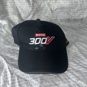 Motul 300V Motorsport Line strapback Hat  Men's One Size Black Top Racing Moto